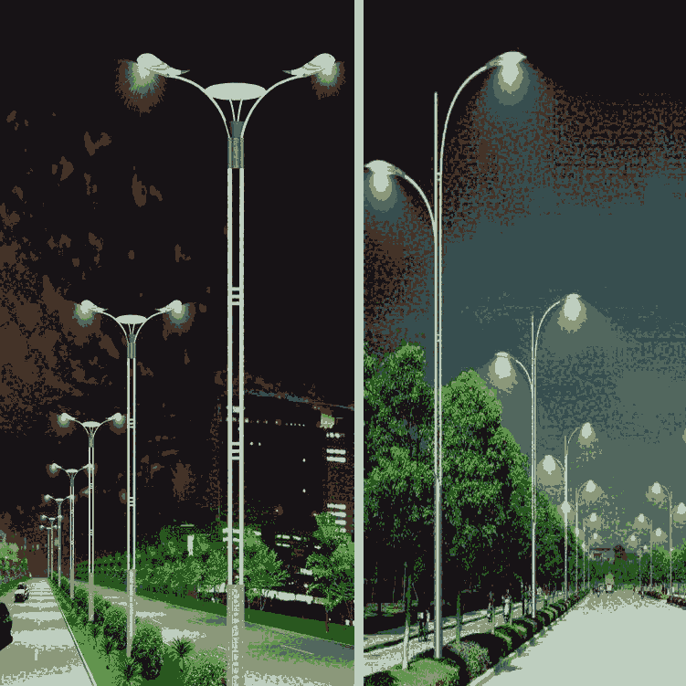 秦皇島市道路照明燈款式新穎量大價優