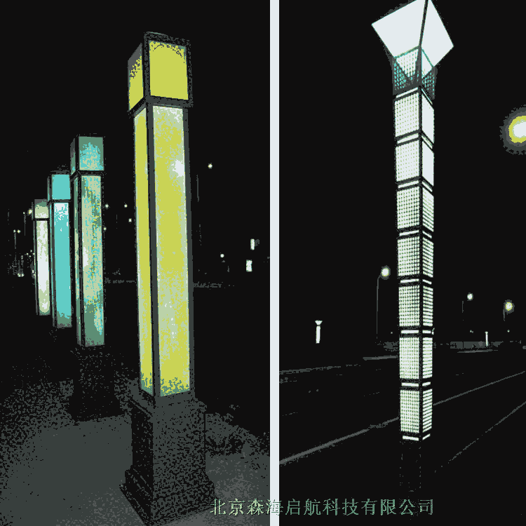 廠區太陽能路燈照明工廠直銷 選森海啟航太陽能景觀照明路燈廠家