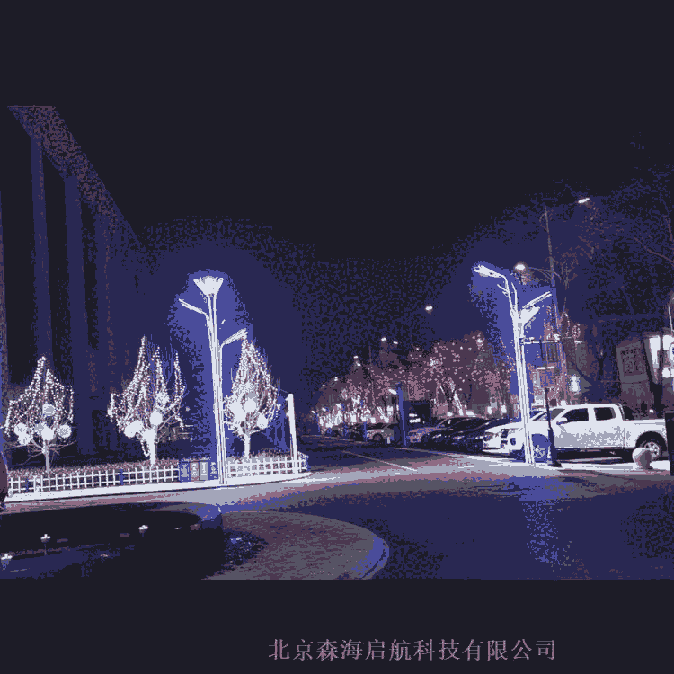 小區庭院太陽能景觀燈
